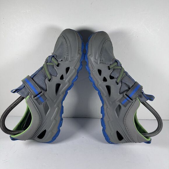 Merrell Hydro 2 Grey/Blue Outdoor Trail Water Shoes Hook and Loop Boys 6W - Picture 5 of 8
